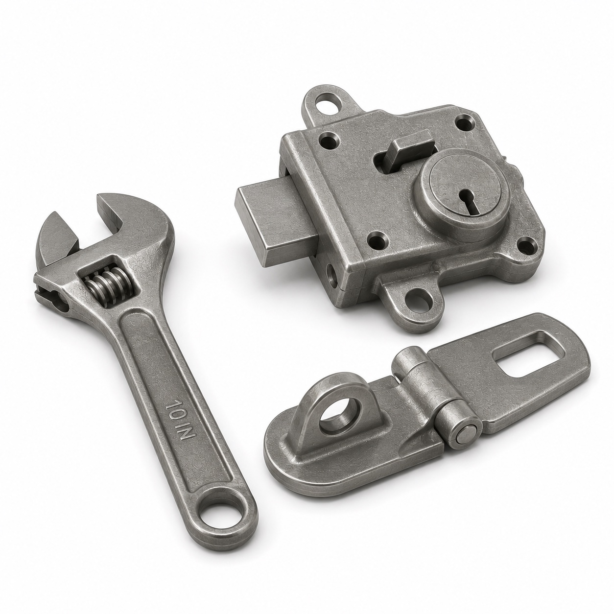 Hand tools and lock hardware